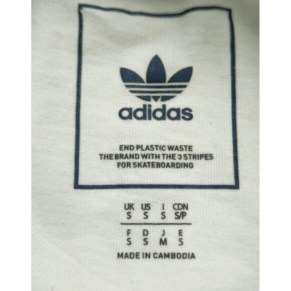 Adidas x Mark Gonzales Graphic Unisex T-Shirt - Size Small - 100% Cotton - Picture 5 of 5